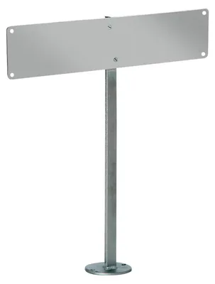 Obrázek produktu pro Alberts 690663 Držák poznávací značky, k přišroubování, žárově pozinkovaný, celková výška 555 mm