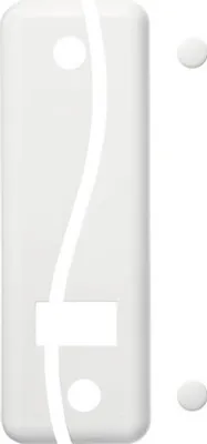 Produktbild von Abdeckplatte Duo Schellenberg 53702, 13,5 cm, weiß