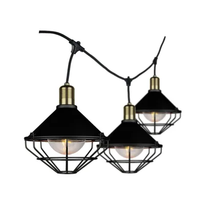Obrázok produktu pre LED rozprávkové svetlá - IP65 - čierne - 5 rokov