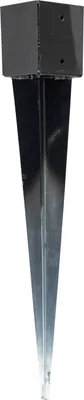 Immagine prodotto di Manicotto a impatto nero 121 x 121 x 900 mm - Al pezzo