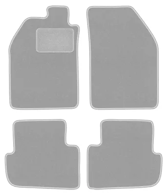Immagine prodotto di Tappetini in moquette per Saab 9000 1984-1991 (berlina) – set 4 pezzi, grigi, su misura – Wielganizator OSLO