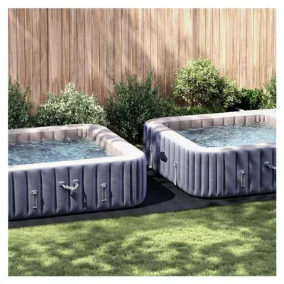 Produktbild von Bodenfolie für Pools Schwarz 640 x 321 x 0,1 cm Vliesstoff Poolabdeckung zur Erwärmung des Poolwassers
