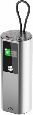 Produktbild von ALOGIC AP27KPB160W, 27600 mAh, Power Delivery, Silber