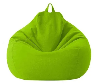 Obrázek produktu pro Potah na sedací vak, zelený, bez výplně