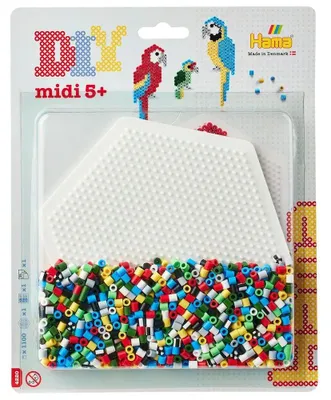 Produktbild von Hama Beads 4220, Bastelset für Kinder, 5 Jahr(e), Mehrfarbig, 1101 Stück(e)