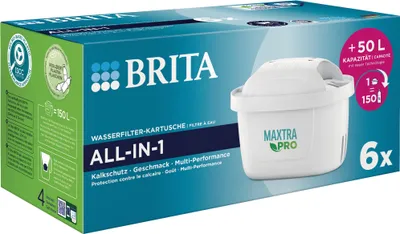 Produktbild von Filterkartusche MAXTRA PRO 122041 ALL-IN-1 6 Stück Packung mit 8 Stück