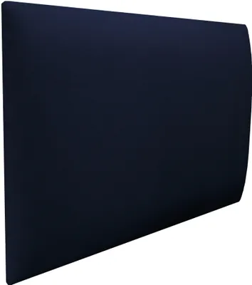 Produktbild von RAVIO Wandpaneel Gepolstert Wandpolster Kopfteil für Betten Wandverkleidung Wandpolsterung Wanddeko 3D Wandkissen Polsterpaneele (50 x 40 cm, Farbe: Schwarzblau - Mono 242)