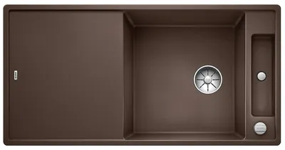 Zdjęcie produktu dla Blanco Granitspüle aus SILGRANIT® PuraDur® AXIA III XL 6 S-F reversibel cafe 52...