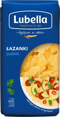 Zdjęcie produktu dla Lubella Makaron łazanki 400 g