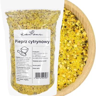 Produktbild von Zitronenpfeffer Gewürzmischung 200 g - Für Fisch, Geflügel und Salate