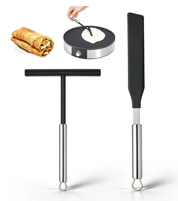 Immagine prodotto di Spazzola per superfici in acciaio inossidabile, supporto per crêpes, accessori per macchina per crêpes