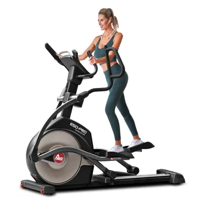 Produktbild von Crosstrainer Ellipsentrainer AsVIVA E50 Heimtrainer mit 26 kg Schwungmasse 32 Stufen Steigung Touchdisplay Bluetooth