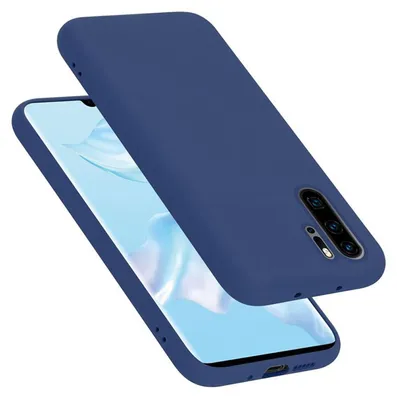 Zdjęcie produktu dla Etui ochronne Cadorabo do Huawei P30 PRO w kolorze niebieskim Etui na telefon komórkowy Pokrowiec TPU Etui