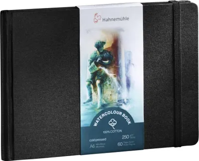 Produktbild von Hahnemühle Watercolour Book A 6 Landschaftsformat 60 S. 250 g