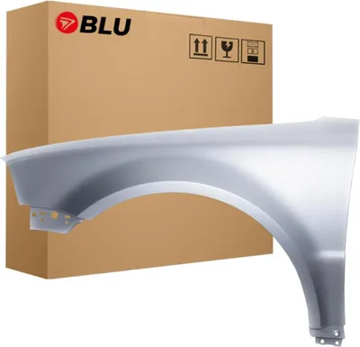 Image de BLU Aile Compatible avec VW Volkswagen Passat B5 FL+ LA7W Gauche Silber ReflexSilber | 2000-2005 | Avant | Peint| Prêt à Monter | Acier