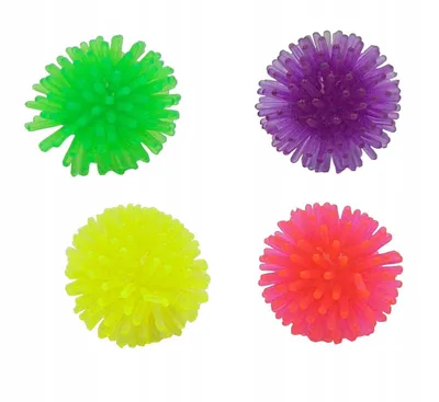 Image de Jeu de 4 jouets "Nobleza Igelball" pour chats