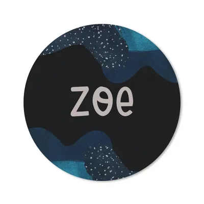 Produktbild von MuchoWow® Mauspad Mousepad Zoe - Pastell - Mädchen 40x40 cm - Mousepads - Maus Mat - Pad - Mausunterlage - Schreibtisch Accessoires