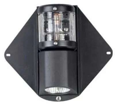 Produktbild von Talamex Kombiniertes Mast-/deckslicht Schwarz  Schwarz One Size