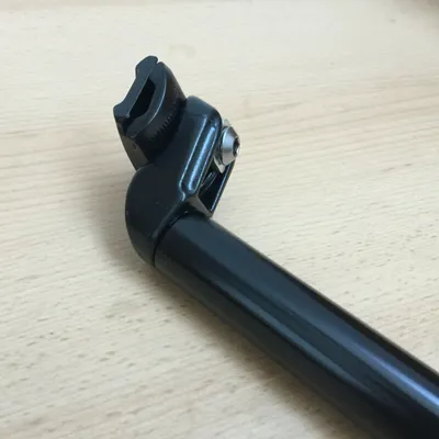 Produktbild von Kalloy UNO Sattelstütze | Schwarz 25.4 mm | 400 mm Aluminium Patent-Sattelstütze Fahrrad Seatpost Black