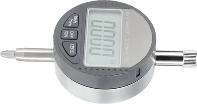 Zdjęcie produktu dla Cyfrowa tarcza wskaźnikowa z wyświetlaczem testowym Elektroniczna sonda do pomiaru głębokości Wyświetlacz LCD 0-12,7 mm