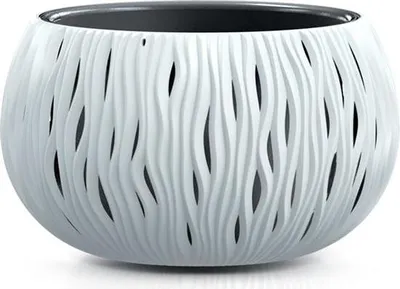 Produktbild von Prosperplast Blumentopf BOWL SANDY Weiß 37 cm