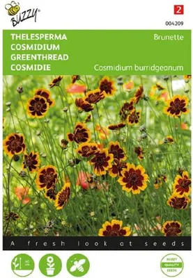 Productafbeelding van Zaden cosmidium thelesperma brunette 0.5 gram Buzzy