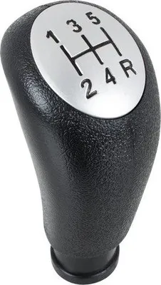 Produktbild von Schaltknauf Knauf 5-Gang Schwarz / Silber für Alfa Romeo 147 / 156
