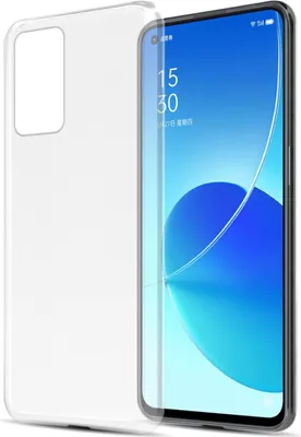 Produktbild von Cadorabo Hülle für Oppo Reno6 5G Schutz Hülle in Transparent Schutzhülle TPU Silikon Cover Etui Case