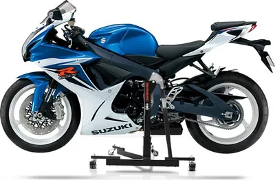 Image de Béquille centrale CS Power Evo pour Suzuki GSX-R 750 11-17 Noir