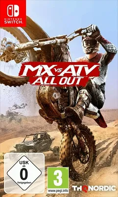Produktbild von THQ MX vs. ATV All Out, Nintendo Switch, Multiplayer-Modus, E10+ (Jeder über 10 Jahre)