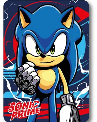Produktbild von Mister Licence Sonic The Hedgehog Kinderdecke, blau