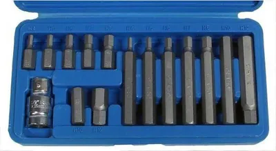 Zdjęcie produktu dla BGS technic Bit Set, Stal chromowo-wanadowa, 688 mm, 688 g