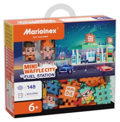Produktbild von Marioinex MINI Waffle City PALHABEL 148 EL.
