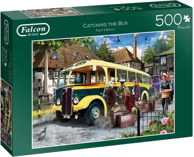 Immagine prodotto di 11260 - Falcon Deluxe - Catching The Bus - Puzzle da 500 pezzi