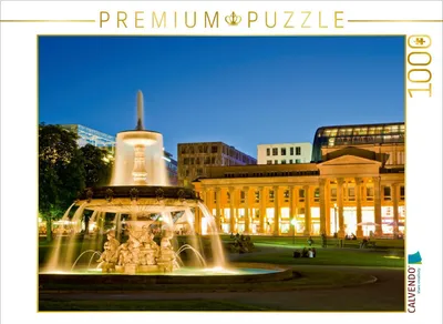 Produktbild von Calvendo Königsbau am Schloßplatz 1000 Teile Puzzle quer 640x480mm, Dieterich Werner; 7390224