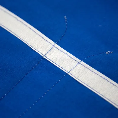 Produktbild von Homestyle4u Bettzubehör für Hochbetten Betttasche in Blau 100 % Baumwolle B x H 90 x 70 cm