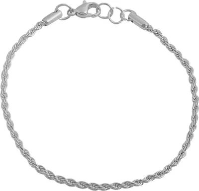 Produktbild von Akzent Kettenarmband aus Edelstahl in silberfarbig
