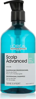 Immagine prodotto di L'Oréal Professionnel Scalp Advanced Anti-Oiliness Shampoo detergente per cuoio capelluto grasso 500 ml