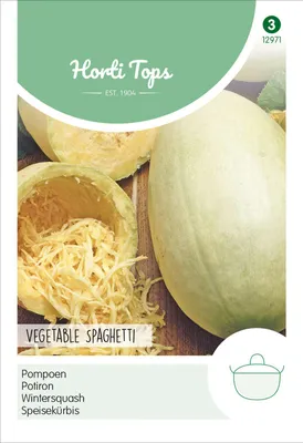 Produktbild von Speisekürbis Vegetable Spaghetti | Spaghettikürbissamen von Hortitops
