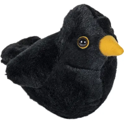 Obrázok produktu pre Plyšový kos so zvukom – 10 cm