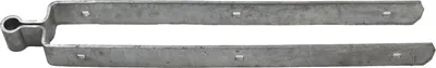 Immagine prodotto di Cerniera per persiana zincata con doppia cerniera 60 cm per porte inglesi 72 mm - al pezzo