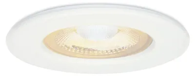 Produktbild von hoftronic LED Einbaustrahler 5W 450lm 2700K IP65 Weiß Dimmbar