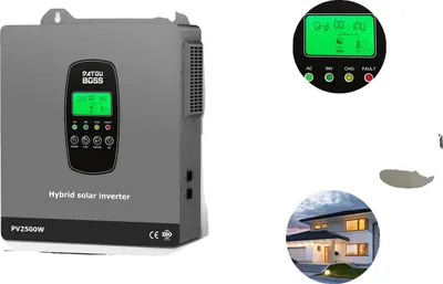 Immagine prodotto di Inverter ibrido solare, potenza 1800 W, modalità senza batteria, DT-1218M-A-EU, 220-240 V, 12 V