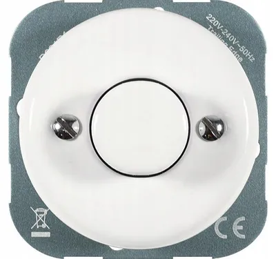 Obrázek produktu pro TG ELECTRO RETRO Keramický stmívač, montáž do omítky, bílý, 300W