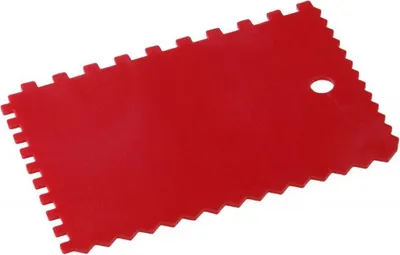 Zdjęcie produktu dla Ściągaczka z tworzywa sztucznego Levior z zębami 150x80mm