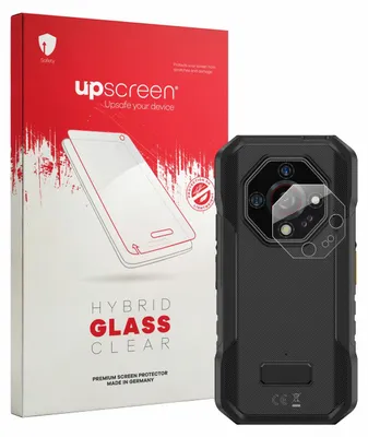 Produktbild von upscreen Schutzglas für Ulefone Armor X32 Pro (NUR Kameraschutz) Schutzfolie Panzer Folie Glas Display Schutz klar