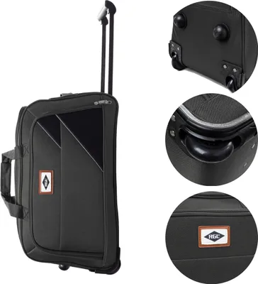 Produktbild von RGL SL M 20" Trolley Reisetasche auf Rollen Ausziehbarer Griff Duffel Grösse: M 20" Farbe: Grau