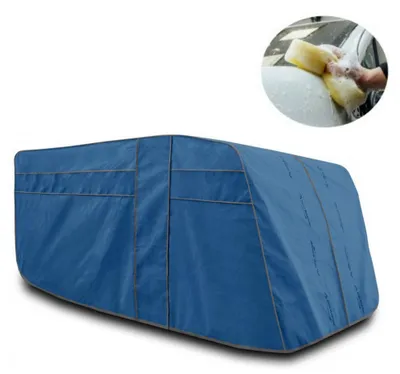 Produktbild von Vollgarage mit Baumwoll-Innenschicht passend für Wohnwagen Campingwagen Wohnanhänger Campin Z5580697