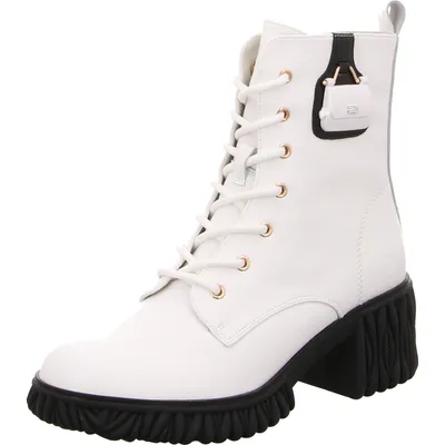 Produktbild von 2 GO Schnür-,Zug-u.Schnallenstiefel in weiss/weiss kombi, Gr. 40