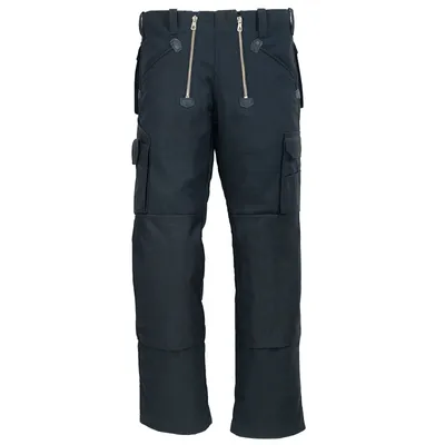 Immagine prodotto di Pantaloni da lavoro in tela/Cordura taglia 58, neri, 60% cotone/40% poliestere, 330 g/m², senza risvolto